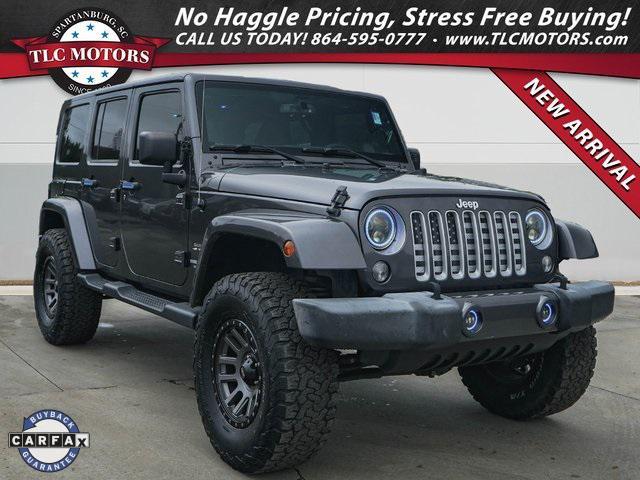 used 2016 Jeep Wrangler Unlimited car, priced at $26,000