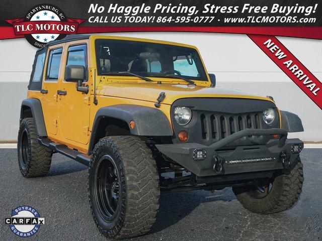 used 2012 Jeep Wrangler Unlimited car, priced at $16,000