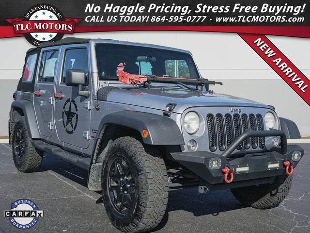 used 2014 Jeep Wrangler Unlimited car, priced at $12,500