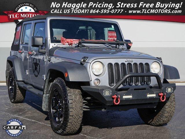 used 2014 Jeep Wrangler Unlimited car, priced at $11,000