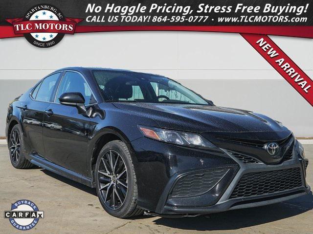 used 2021 Toyota Camry car, priced at $19,000