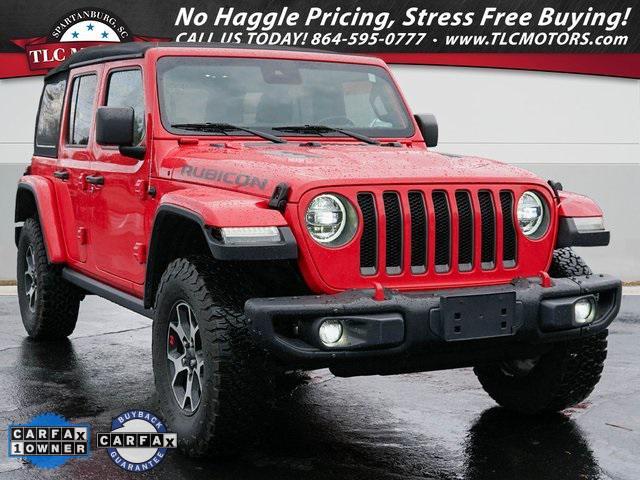 used 2021 Jeep Wrangler Unlimited car, priced at $35,500