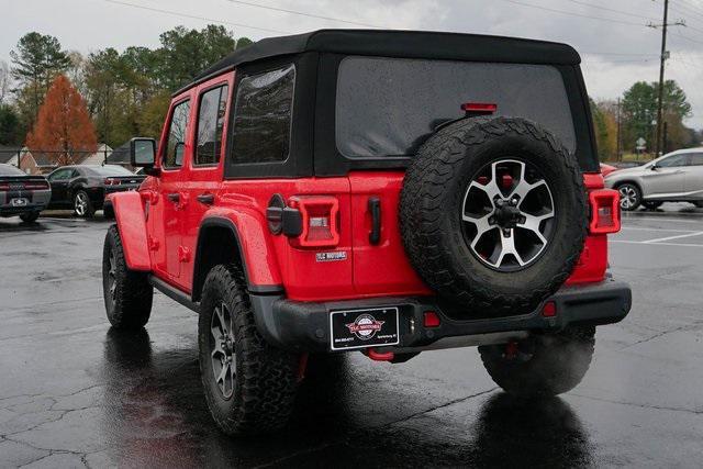 used 2021 Jeep Wrangler Unlimited car, priced at $35,500