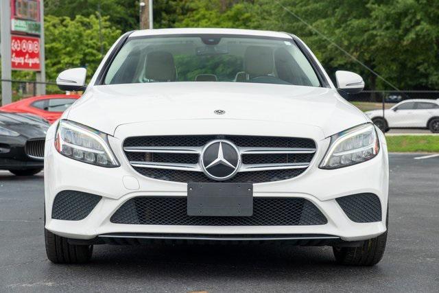 used 2021 Mercedes-Benz C-Class car, priced at $20,000