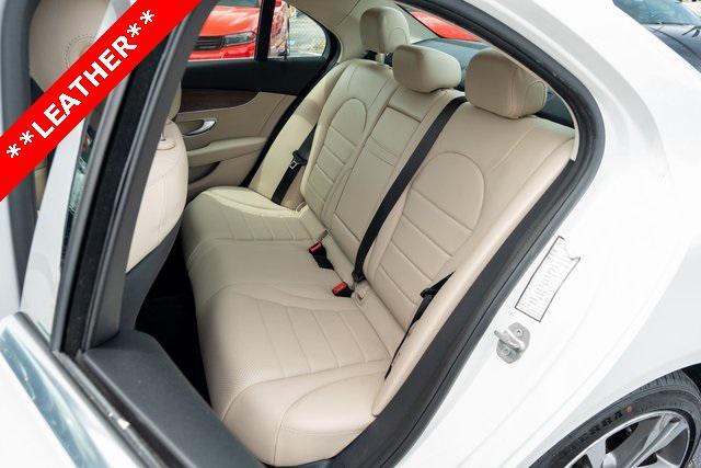used 2021 Mercedes-Benz C-Class car, priced at $20,000