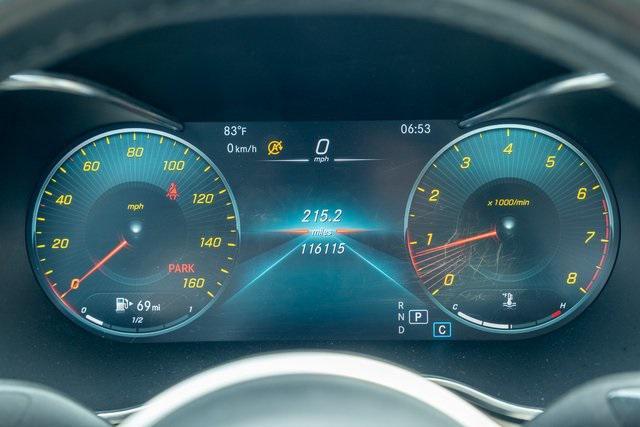 used 2021 Mercedes-Benz C-Class car, priced at $20,000