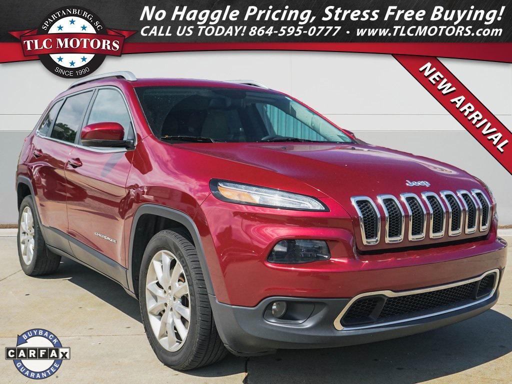 used 2017 Jeep Cherokee car, priced at $11,750