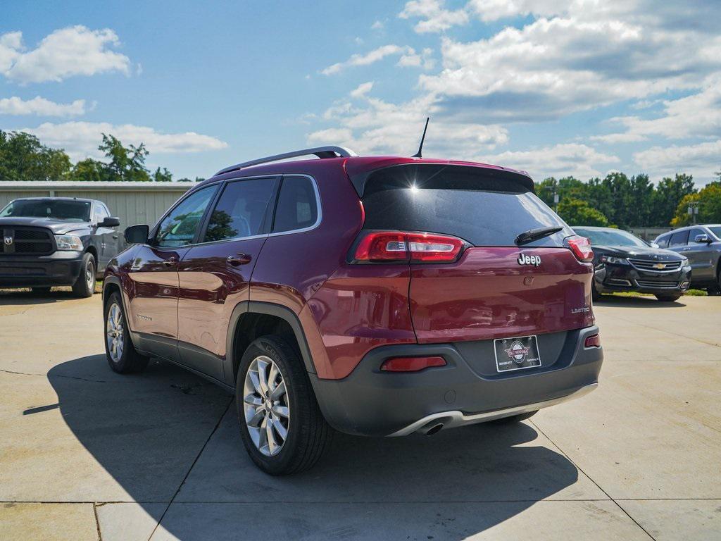 used 2017 Jeep Cherokee car, priced at $11,750