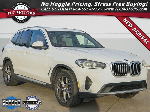 used 2022 BMW X3 car, priced at $31,500