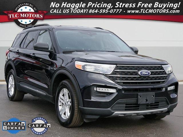 used 2023 Ford Explorer car, priced at $27,500