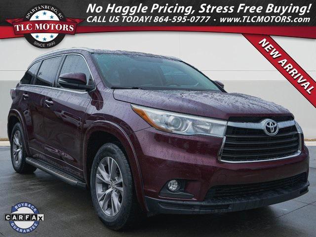 used 2015 Toyota Highlander car, priced at $18,500