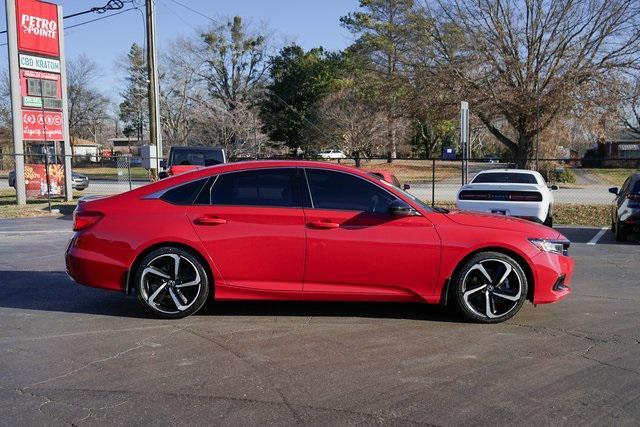 used 2021 Honda Accord car, priced at $22,500