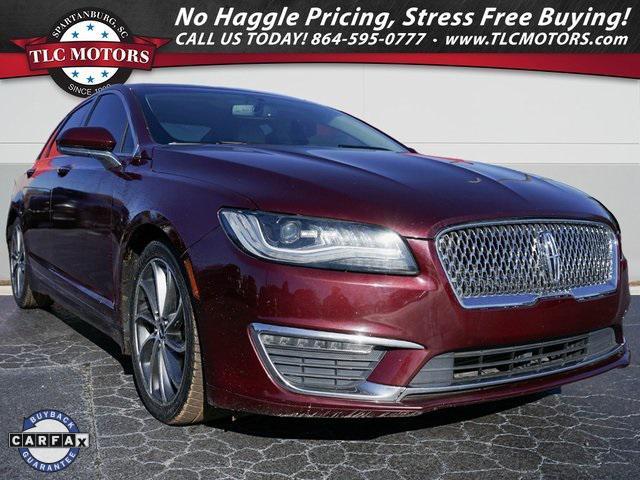 used 2018 Lincoln MKZ car, priced at $15,500