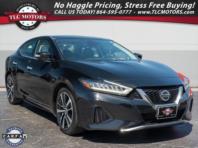 used 2021 Nissan Maxima car, priced at $18,000