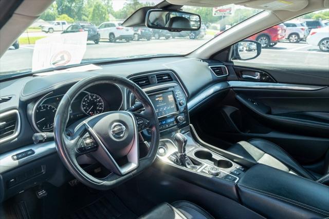 used 2021 Nissan Maxima car, priced at $18,000