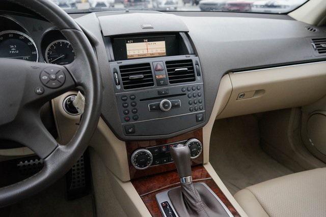 used 2010 Mercedes-Benz C-Class car, priced at $9,000