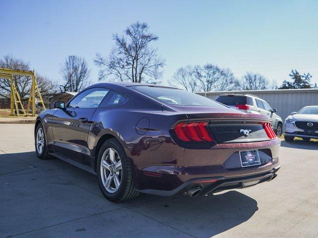 used 2018 Ford Mustang car, priced at $19,500