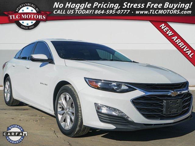 used 2021 Chevrolet Malibu car, priced at $15,500