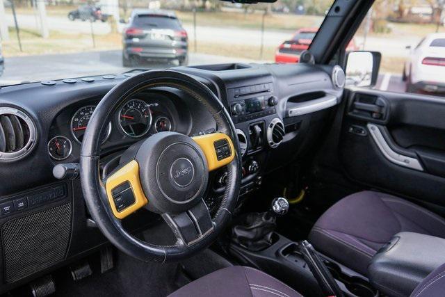 used 2014 Jeep Wrangler car, priced at $17,000