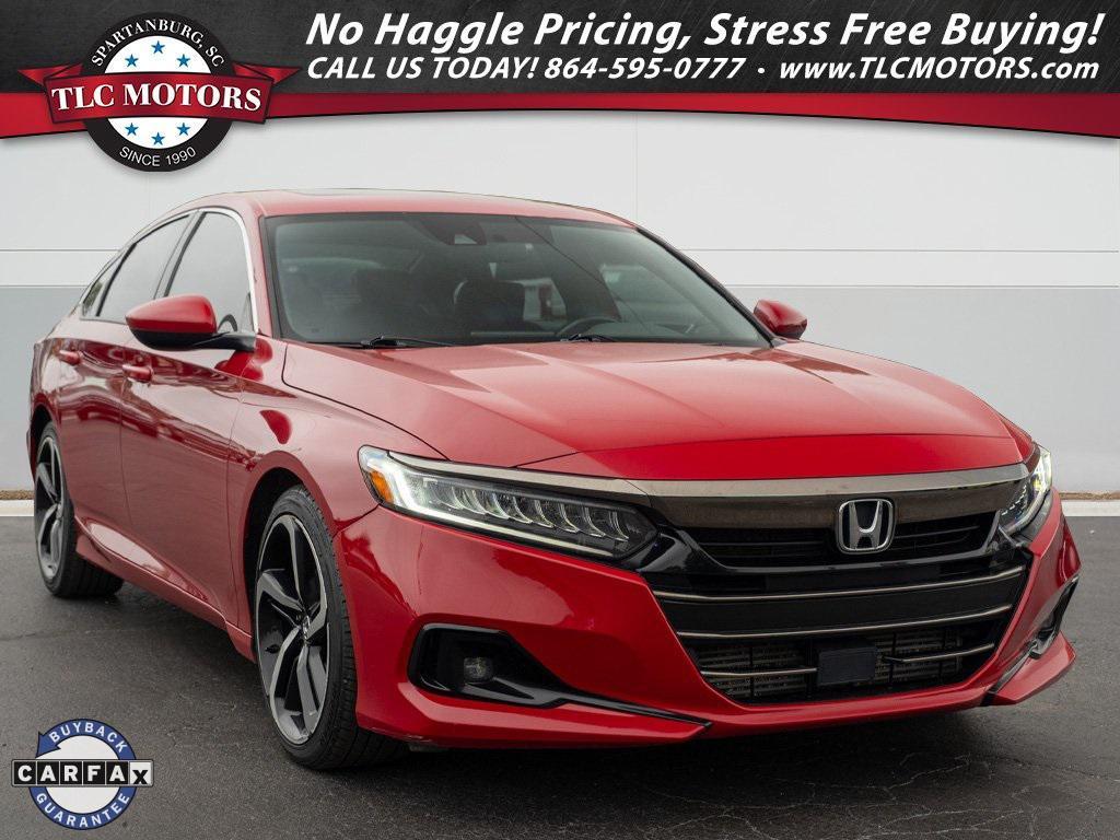 used 2022 Honda Accord car, priced at $25,432