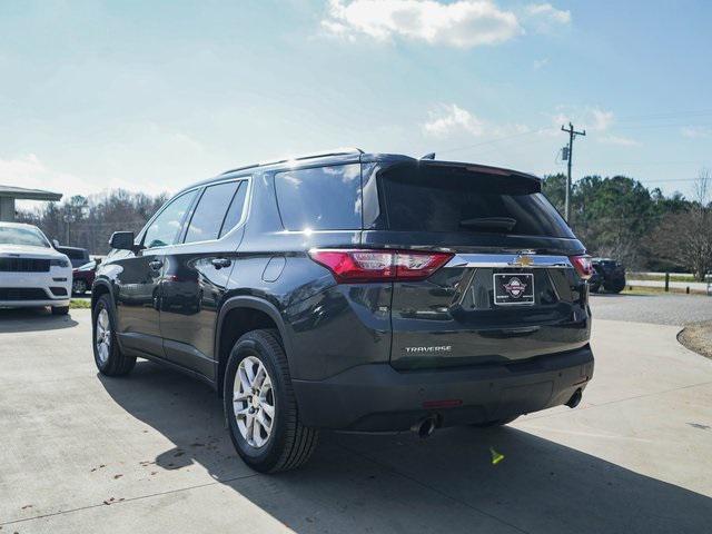 used 2021 Chevrolet Traverse car, priced at $20,000