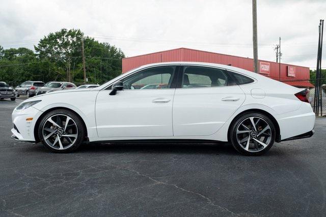 used 2021 Hyundai Sonata car, priced at $18,000