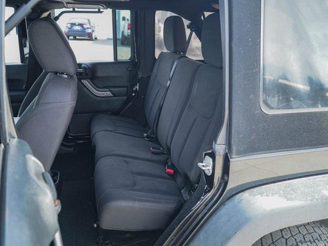 used 2015 Jeep Wrangler Unlimited car, priced at $18,500