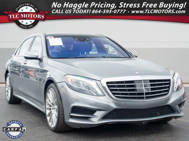 used 2015 Mercedes-Benz S-Class car, priced at $26,500