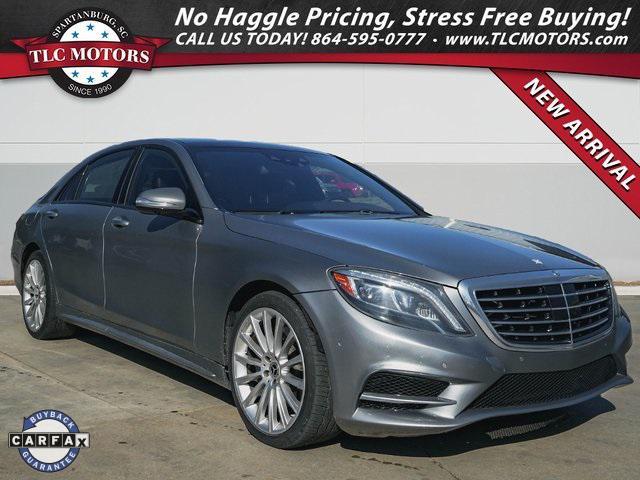 used 2015 Mercedes-Benz S-Class car, priced at $28,500