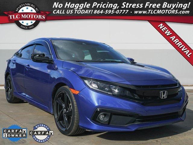 used 2021 Honda Civic car, priced at $21,000