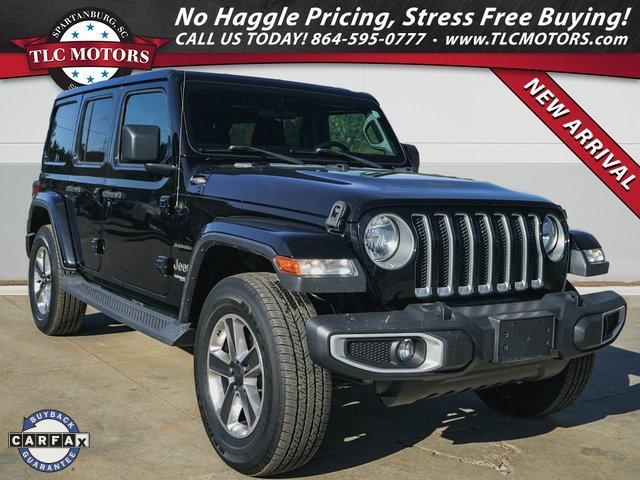 used 2020 Jeep Wrangler Unlimited car, priced at $28,500