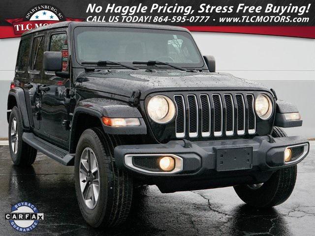 used 2020 Jeep Wrangler Unlimited car, priced at $27,000