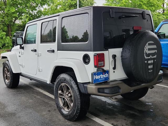 used 2016 Jeep Wrangler car, priced at $28,500