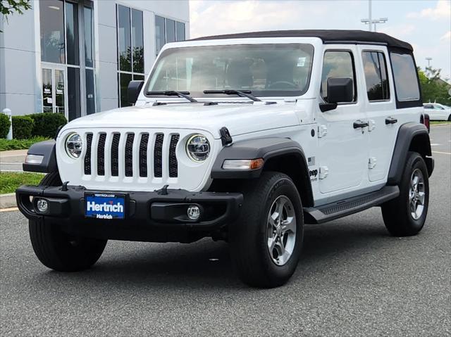 used 2021 Jeep Wrangler Unlimited car, priced at $29,914