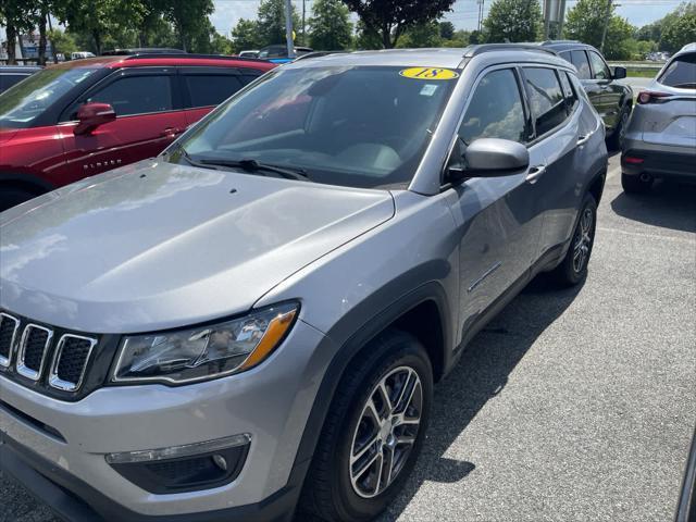 used 2018 Jeep Compass car, priced at $18,400