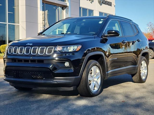 used 2022 Jeep Compass car, priced at $22,495