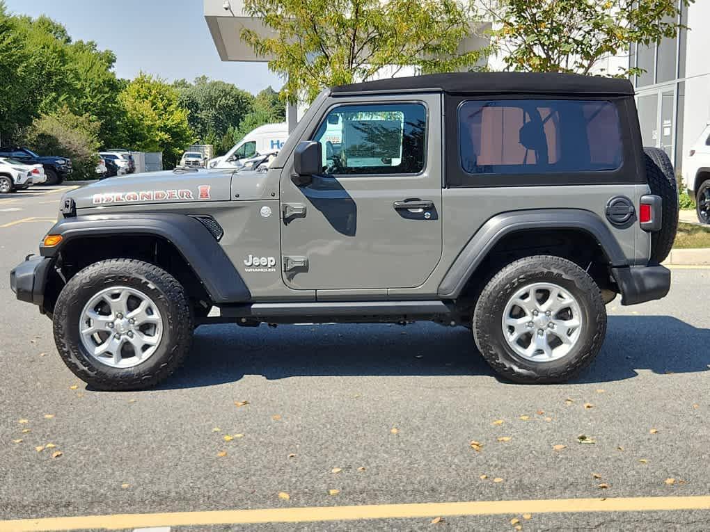 used 2021 Jeep Wrangler car, priced at $28,900