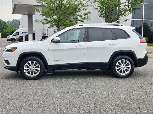 used 2021 Jeep Cherokee car, priced at $19,813