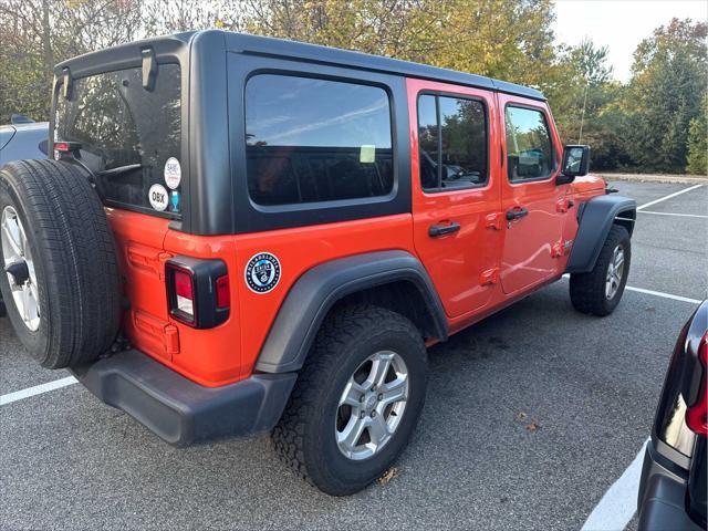 used 2018 Jeep Wrangler Unlimited car, priced at $24,900