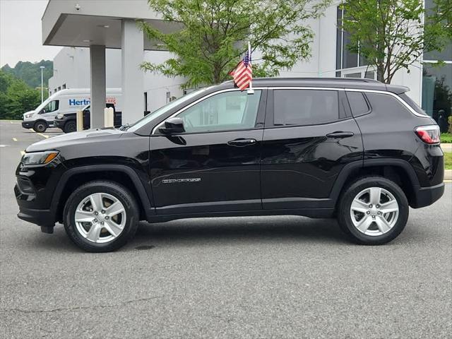 used 2022 Jeep Compass car, priced at $23,304