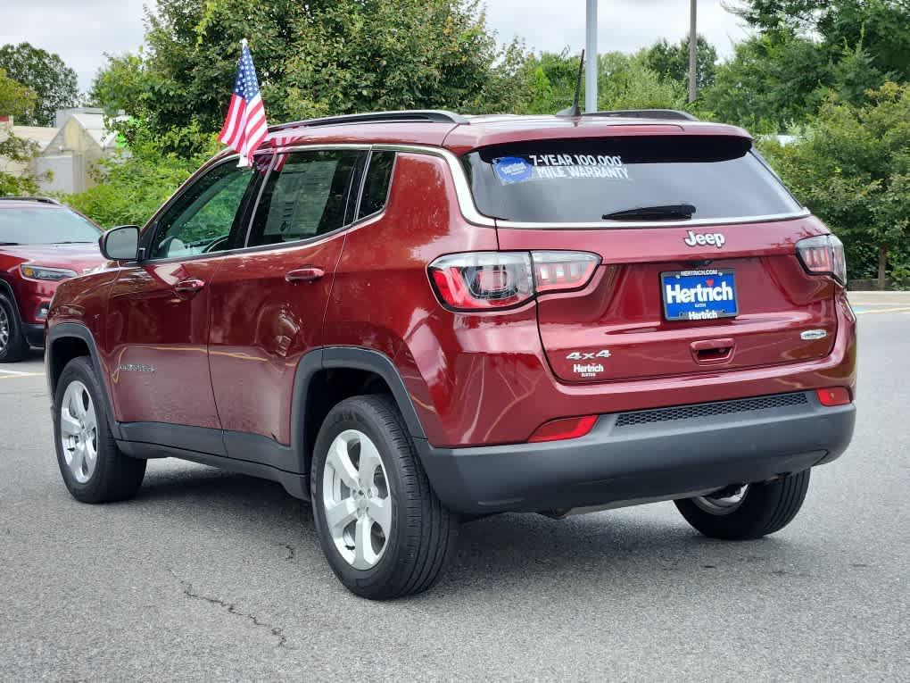 used 2021 Jeep Compass car, priced at $19,835