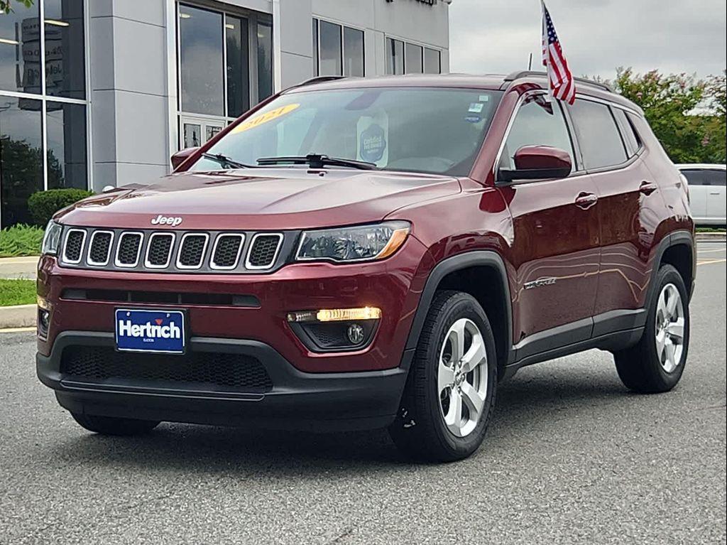used 2021 Jeep Compass car, priced at $19,835