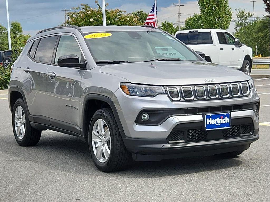 used 2022 Jeep Compass car, priced at $23,599