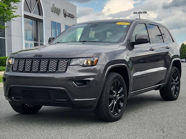 used 2021 Jeep Grand Cherokee car, priced at $31,200