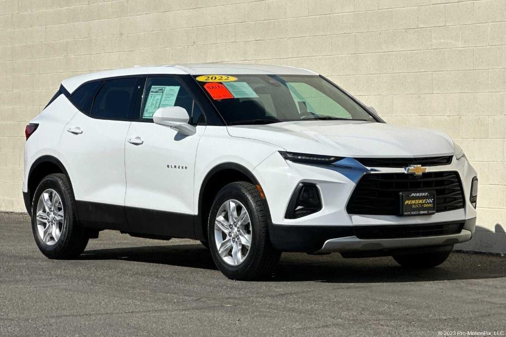 used 2022 Chevrolet Blazer car, priced at $22,991