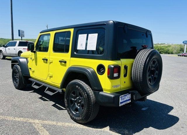 used 2023 Jeep Wrangler car, priced at $33,990