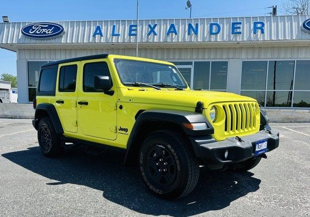 used 2023 Jeep Wrangler car, priced at $33,990