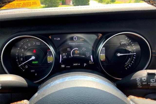 used 2022 Jeep Wrangler Unlimited 4xe car, priced at $37,657