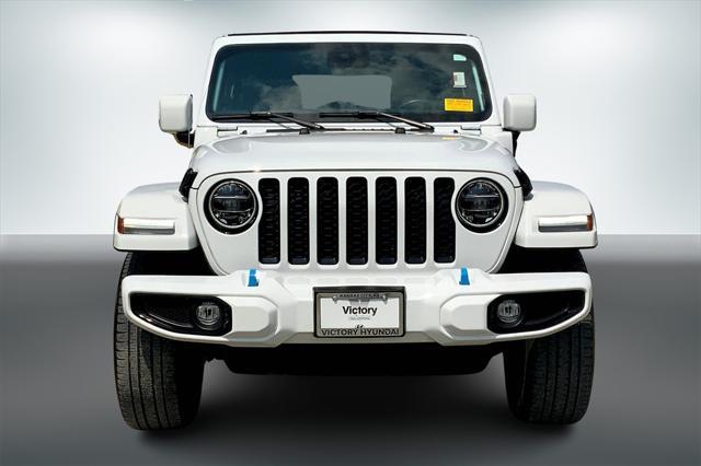 used 2022 Jeep Wrangler Unlimited 4xe car, priced at $37,657
