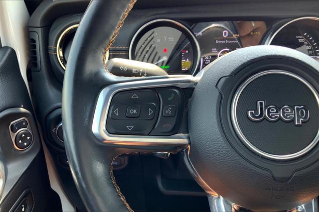 used 2022 Jeep Wrangler Unlimited 4xe car, priced at $37,657